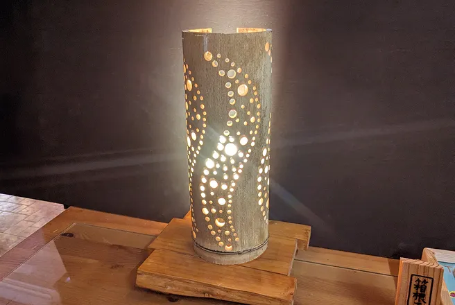 竹あかりの写真