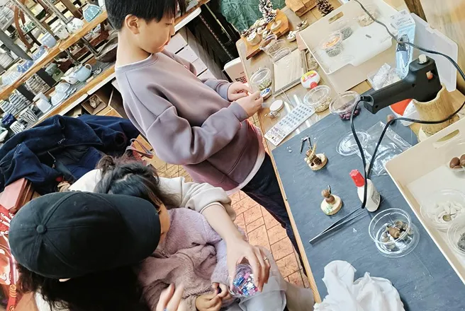 ミニチュア作りの写真